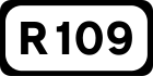 Straßenschild R109}}