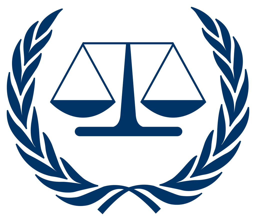 Official logo of International Criminal Court Cour pénale internationale  (French)