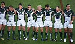 Ireland at the 2008 World Cup. Ireland 2008 RLWC.jpg