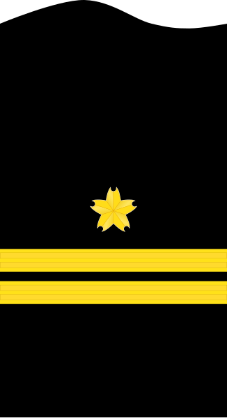 File:JMSDF Lieutenant insignia (a).svg