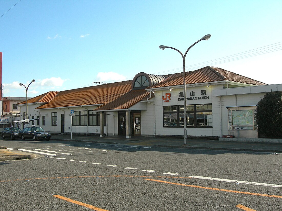 三重県道302号亀山停車場石水渓線