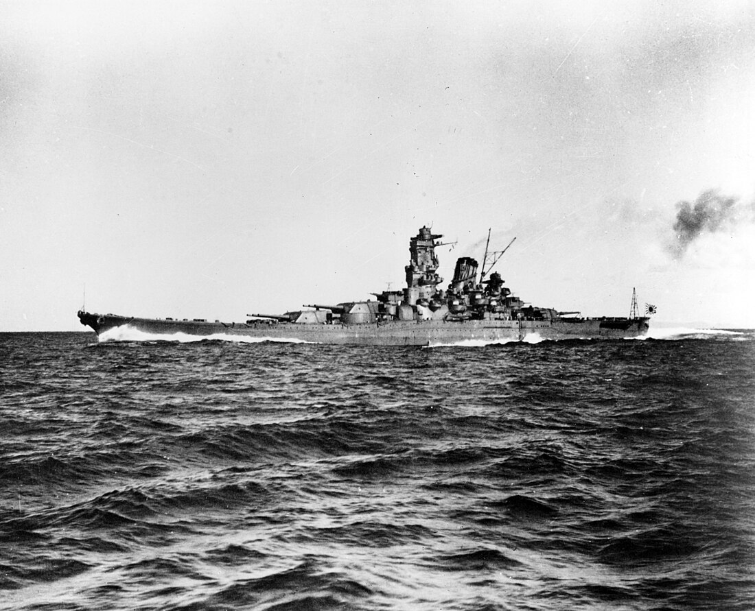 File:Japanese battleship Yamato running trials in Sukumo Bay, 30 October 1941 (80-G-704702).jpg