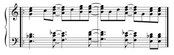 2-3 piano guajeo with jazz voicings. Jazz guajeo.tif