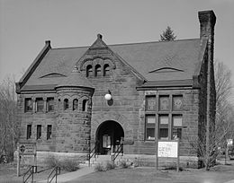 Memorial Library, Hardwick (1895) Jeudevine Memorial Library.jpg