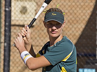 Jocelyn McCallum Australian female softball player