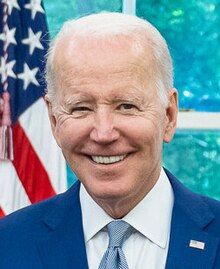 United States President Joe Biden faced a number of ageist slurs while in office in 2022 Joe Biden in the Oval Office of the White House, May 31, 2022.jpg
