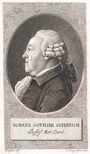 Miniatura per Johann Gottlieb Gleditsch