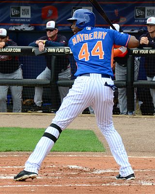 <span class="mw-page-title-main">John Mayberry Jr.</span> American baseball player (born 1983)