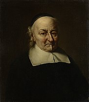 'Portret Joost van den Vondel', 1674; olieverf op linnen