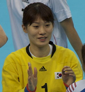 Ju Hui handball player