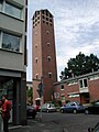 Turm der Hl. Geist-Kirche, Zollstockgürtel/Hürther Straße