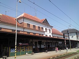 Staniční budova v Kútech