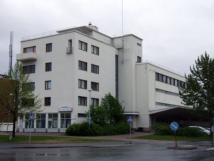 SOK offices and warehouse, Oulu, Erkki Huttunen, 1938.