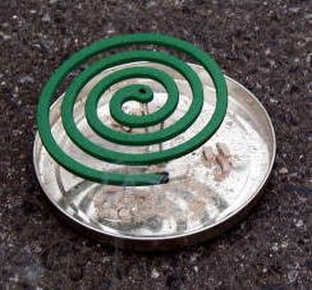 A mosquito coil