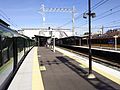 京阪本線深草駅プラットホーム（京都市伏見区）