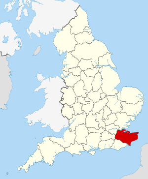 Položaj Kenta u Engleskoj