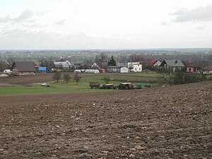 Legņicas apriņķa ainava (skats uz Hojnovas lauku gminas Bjalu)