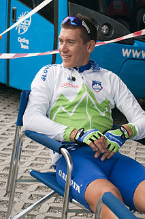 Kristjan Fajt Slovenian cyclist