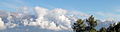 l'A de Bran, (1798 m) Val d'Anniviers. Zicht op bergen boven Sierre in het Rhônedal.