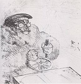 „L’automobiliste“ (Henri Toulouse-Lautrec, 1864–1901)
