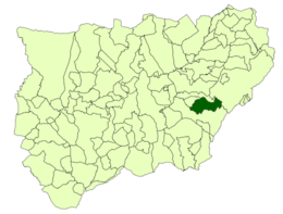 La Iruela - Mapa