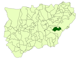 La Iruela - Carte