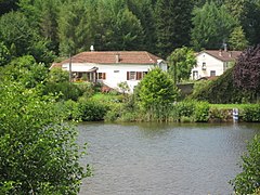 L'étang de La Fourcherie à La Hutte.