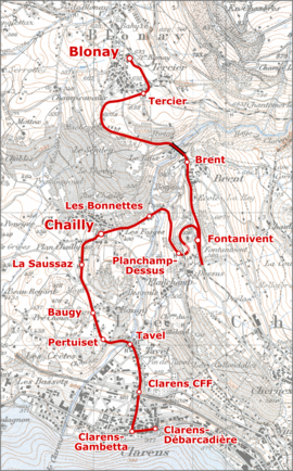 Clarens-Chailly-Blonay railway line