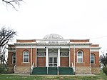 Las Vegas Carnegie Public Library från 1913, i Las Vegas i New Mexico