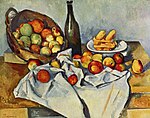 Paul Cézanne, Äpplekorgen, omkring 1890.