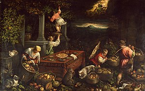 Leandro Bassano - Allégorie de l'élément Terre - Walters 372363.jpg