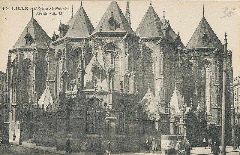 File:Lille - 44 - Eglise Saint Maurice Abside.jpg