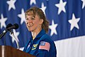 Lisa Nowak speaks during the STS-121 crew return ceremonies.jpg