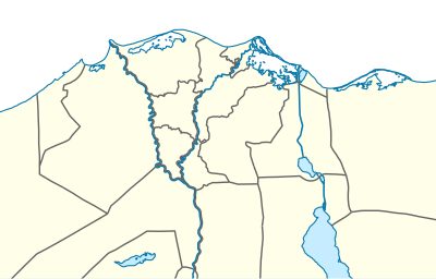 Location map Lower Egypt