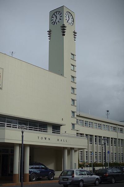 2011 photo of the Lower Hutt town hall