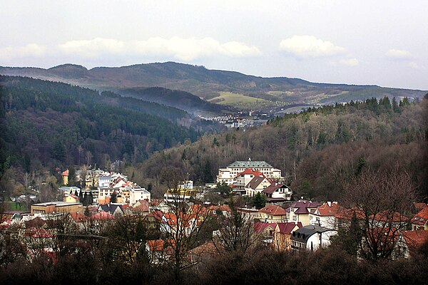 View of the town