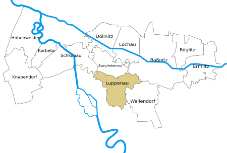 Luppenau in Schkopau