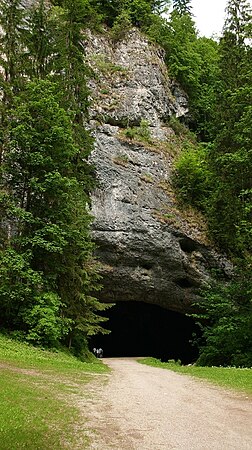 Entrance to the Lurgrotte near Semriach