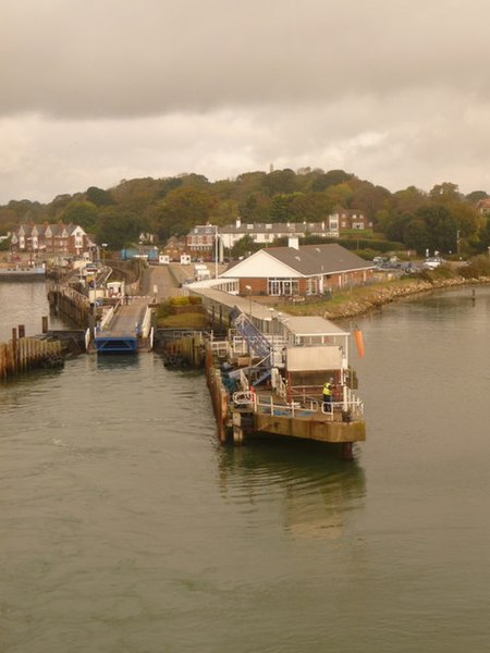 File:Lymington, looking back at the ferry terminal - geograph.org.uk - 1572333.jpg