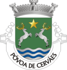 Wappen von Póvoa de Cervães