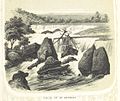 An illustration of the falls from the 1856 book Minnesota and Its Resources by John Wesley Bond. British Library.