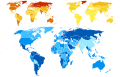 Female suicide rates (2015, crude)