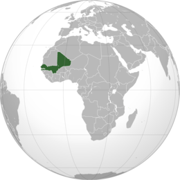 Federazione del Mali - Localizzazione