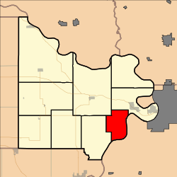 Map highlighting Marion Township, Doniphan County, Kansas.svg