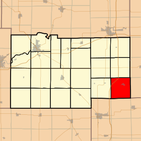 Wyoming Township'in Konumu