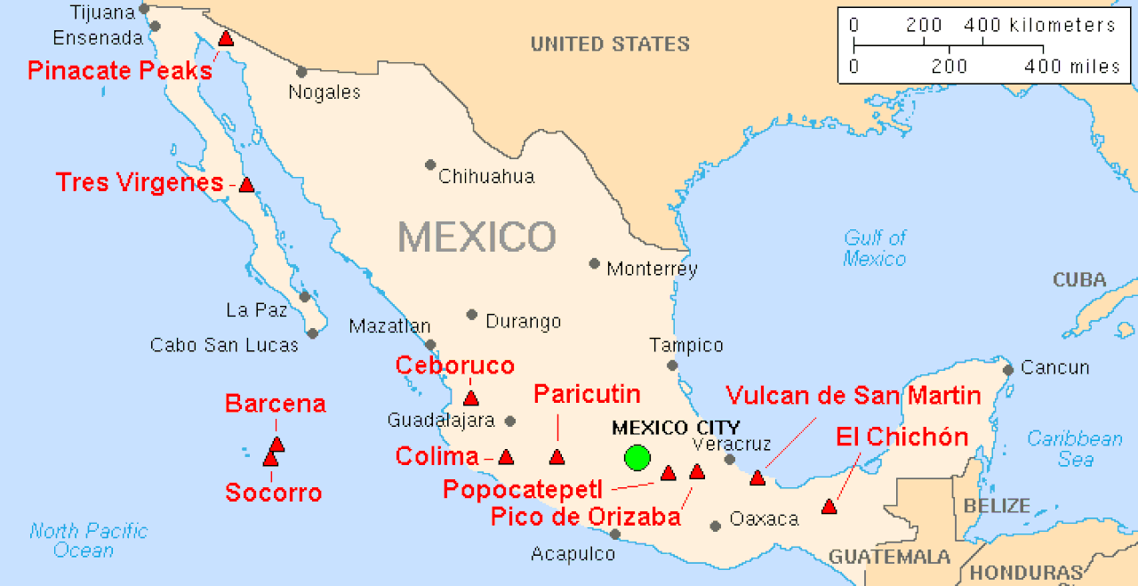 Вулкан в Мексике Попокатепетль на карте. Вулкан Мехико на карте. Вулкан Парикутин в Мексике. Вулканы Мексики на карте.