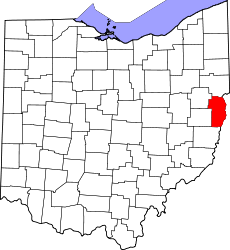 Map of Ohio highlighting Jefferson County.svg