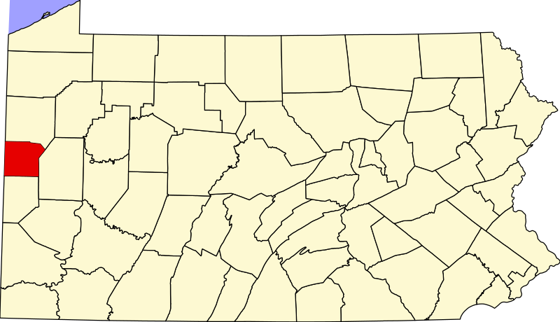 File:Map of Pennsylvania highlighting Lawrence County.svg