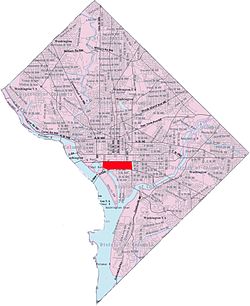 Southwest Federal Center within the District of Columbia