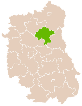 Localisation de Powiat de Parczew